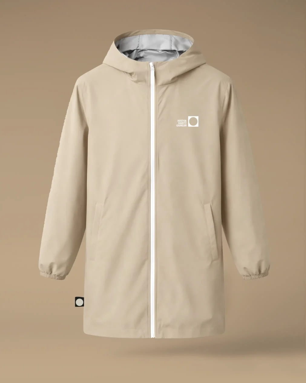 Krema Koloreko Txaketa Mehea Poliester Birziklatua