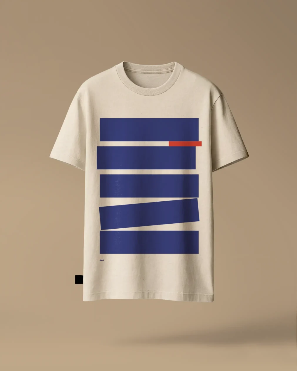 Kotoiaren kolore naturala duen kamiseta